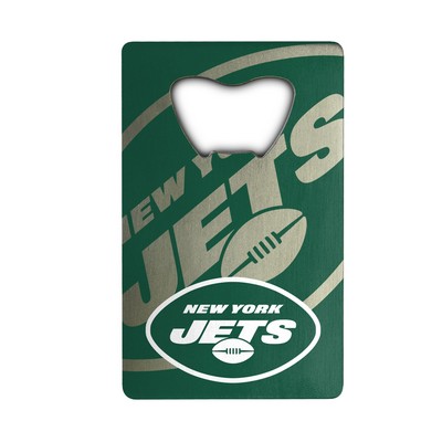 Fan Mats  LLC New York Jets Credit Card Bottle Opener Green