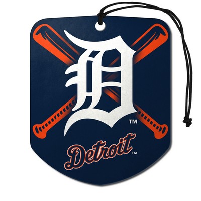 Fan Mats  LLC Detroit Tigers Air Freshener 2-pk Blue, Orange