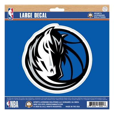 Fan Mats  LLC Dallas Mavericks Large Decal Royal