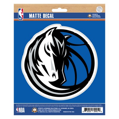 Fan Mats  LLC Dallas Mavericks Matte Decal Royal