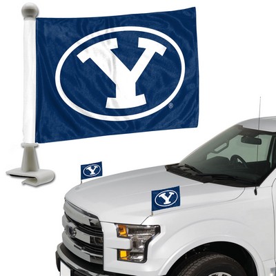 Fan Mats  LLC BYU Cougars Ambassador Flags Blue