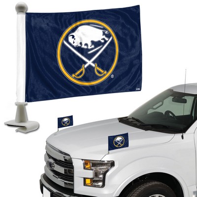 Fan Mats  LLC Buffalo Sabres Ambassador Flags Blue