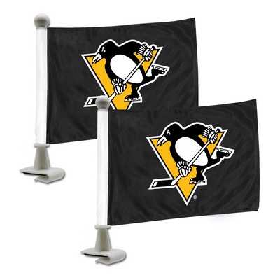 Fan Mats  LLC Pittsburgh Penguins Ambassador Flags Black