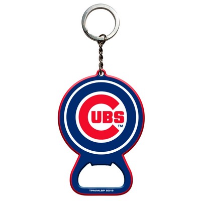 Fan Mats  LLC Chicago Cubs Keychain Bottle Opener Blue