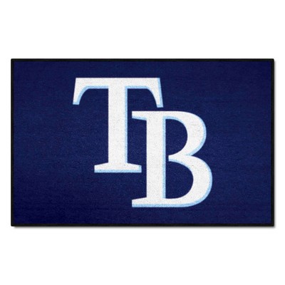 Fan Mats  LLC Tampa Bay Rays Starter Mat Navy