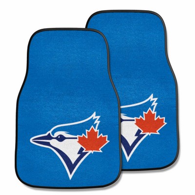 Fan Mats  LLC Toronto Blue Jays 2-pc Carpet Car Mat Set Blue