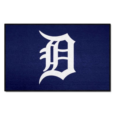 Fan Mats  LLC Detroit Tigers Starter Mat Navy