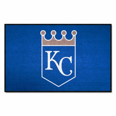 Fan Mats  LLC Kansas City Royals Starter Mat Blue