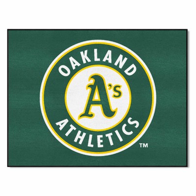 Fan Mats  LLC Oakland Athletics All-Star Mat Green