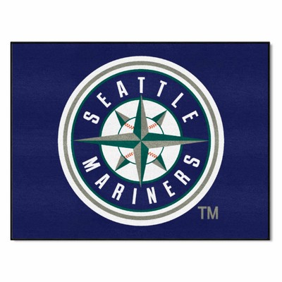 Fan Mats  LLC Seattle Mariners All-Star Mat Navy