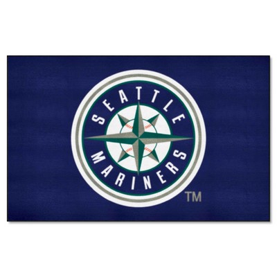 Fan Mats  LLC Seattle Mariners Ulti-Mat Navy