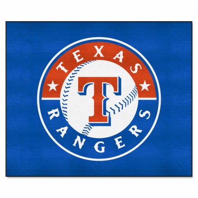 Fan Mats  LLC Texas Rangers Tailgater Mat Blue