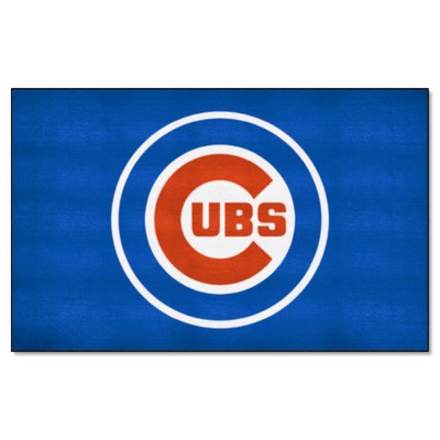 Fan Mats  LLC Chicago Cubs Ulti-Mat Blue