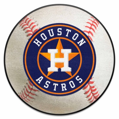 Fan Mats  LLC Houston Astros Baseball Mat White