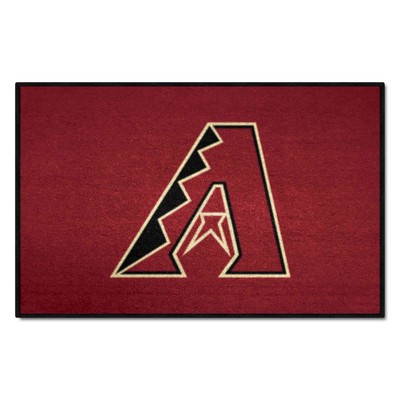 Fan Mats  LLC Arizona Diamondbacks Starter Mat Black