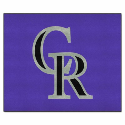 Fan Mats  LLC Colorado Rockies Tailgater Mat Purple