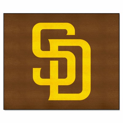 Fan Mats  LLC San Diego Padres Tailgater Mat Brown