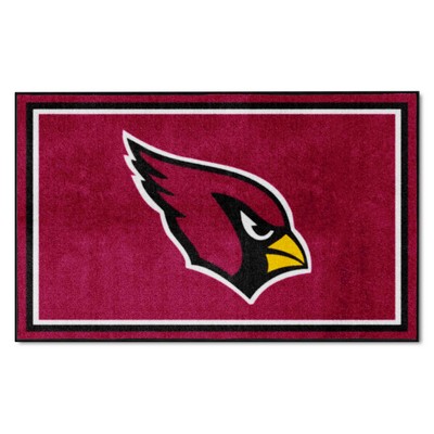 Fan Mats  LLC Arizona Cardinals 4x6 Rug Red