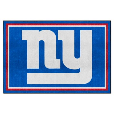 Fan Mats  LLC New York Giants 5x8 Rug Dark Blue