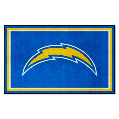 Fan Mats  LLC Los Angeles Chargers 4x6 Rug Navy