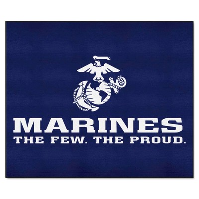 Fan Mats  LLC U.S. Marines n/a Tailgater Mat Navy