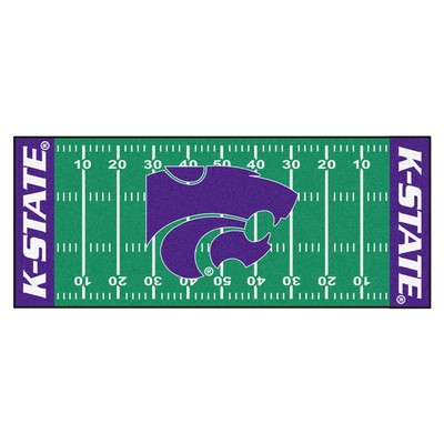 Fan Mats  LLC Kansas State Wildcats Field Runner Rug 