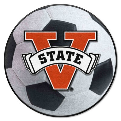 Fan Mats  LLC Valdosta State Blazers Soccer Ball Mat White