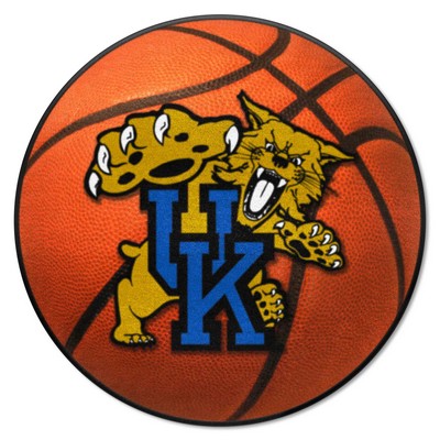 Fan Mats  LLC Kentucky Wildcats Basketball Mat Orange