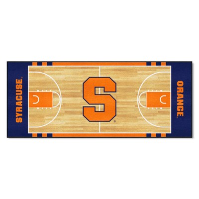 Fan Mats  LLC Syracuse Orange NCAA Basketball Runner Orange