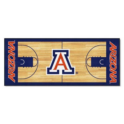 Fan Mats  LLC Arizona Wildcats NCAA Basketball Runner Red