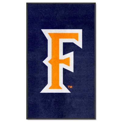 Fan Mats  LLC Cal State Fullerton Titans 3x5 Logo Mat Portrait Navy