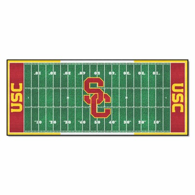 Fan Mats  LLC USC Trojans Field Runner Rug 