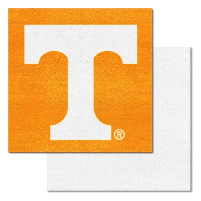 Fan Mats  LLC Tennessee Volunteers Team Carpet Tiles Orange