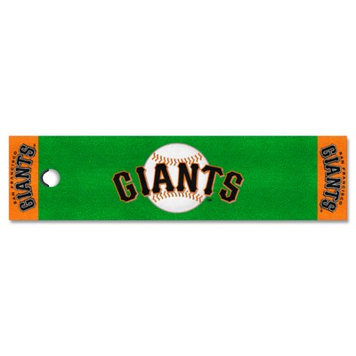 Fan Mats  LLC San Francisco Giants Putting Green Mat Green