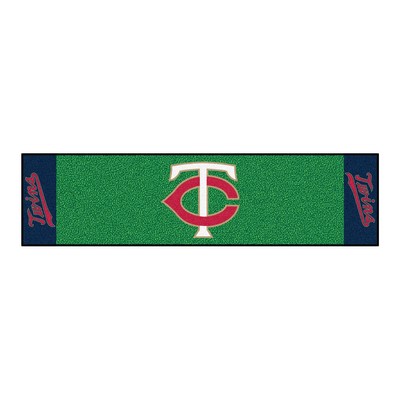 Fan Mats  LLC Minnesota Twins Putting Green Mat Green