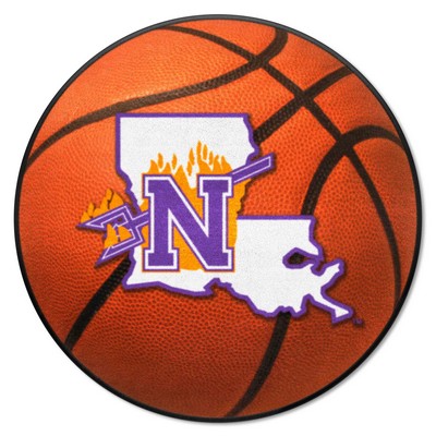 Fan Mats  LLC Northwestern State Demons Basketball Mat Photo