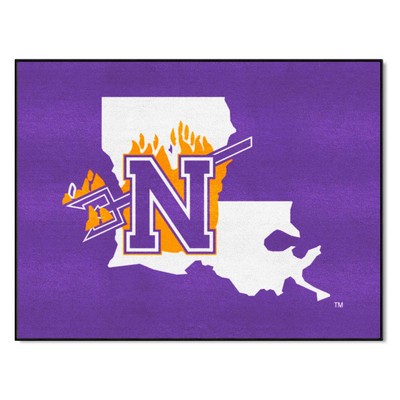 Fan Mats  LLC Northwestern State Demons All-Star Mat Purple