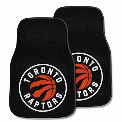 Fan Mats  LLC Toronto Raptors 2-pc Carpet Car Mat Set Red