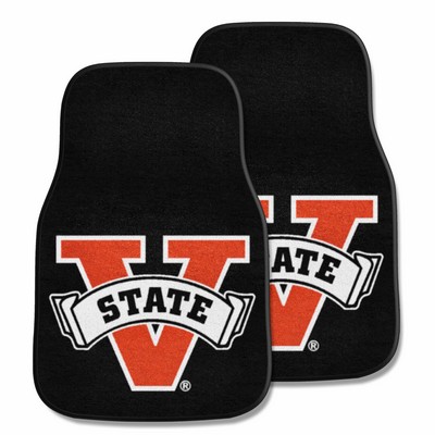 Fan Mats  LLC Valdosta State Blazers 2-pc Carpet Car Mat Set Black