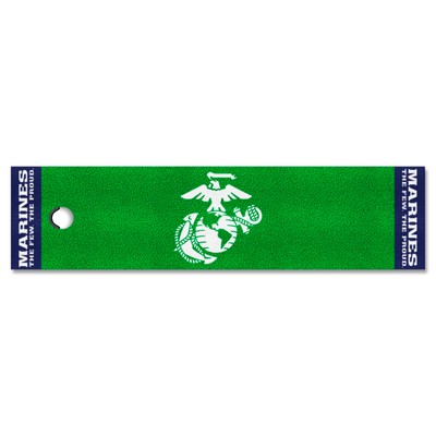 Fan Mats  LLC U.S. Marines n/a Putting Green Mat Green