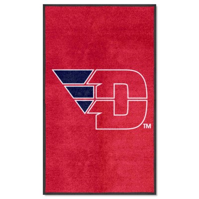 Fan Mats  LLC Dayton Flyers 3x5 Logo Mat Portrait Red