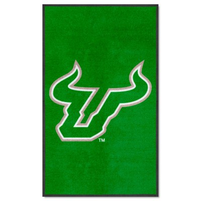 Fan Mats  LLC South Florida Bulls 3x5 Logo Mat Portrait Green