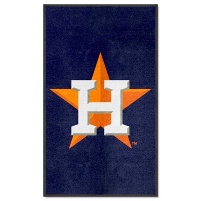 Fan Mats  LLC Houston Astros 3x5 Logo Mat Portrait Navy