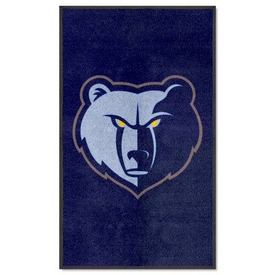 Fan Mats  LLC Memphis Grizzlies 3x5 Logo Mat Portrait Navy