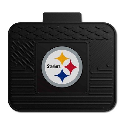 Fan Mats  LLC Pittsburgh Steelers Utility Mat Black