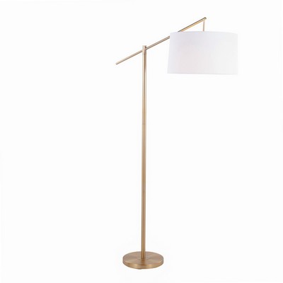 Lumisource Casper 69in Metal Floor Lamp Gold Metal