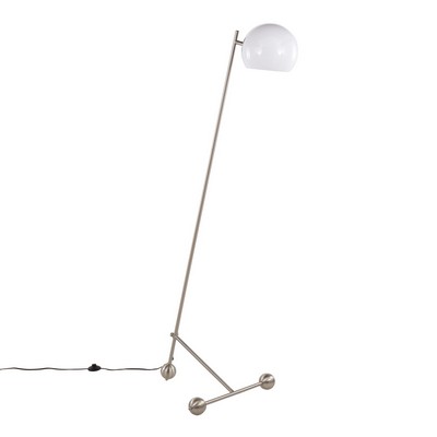 Lumisource Eileen Floor Lamp Brushed Nickel