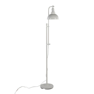 Lumisource Emery Floor Lamp White Metal