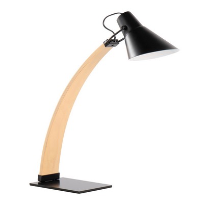 Lumisource Noah Table Lamp Natural Wood