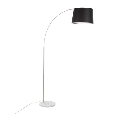 Lumisource March Floor Lamp White Marble